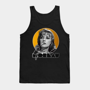 Retro Jeanne Moreau Gold Tribute Tank Top